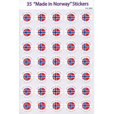 Made in Norway Stickers 
